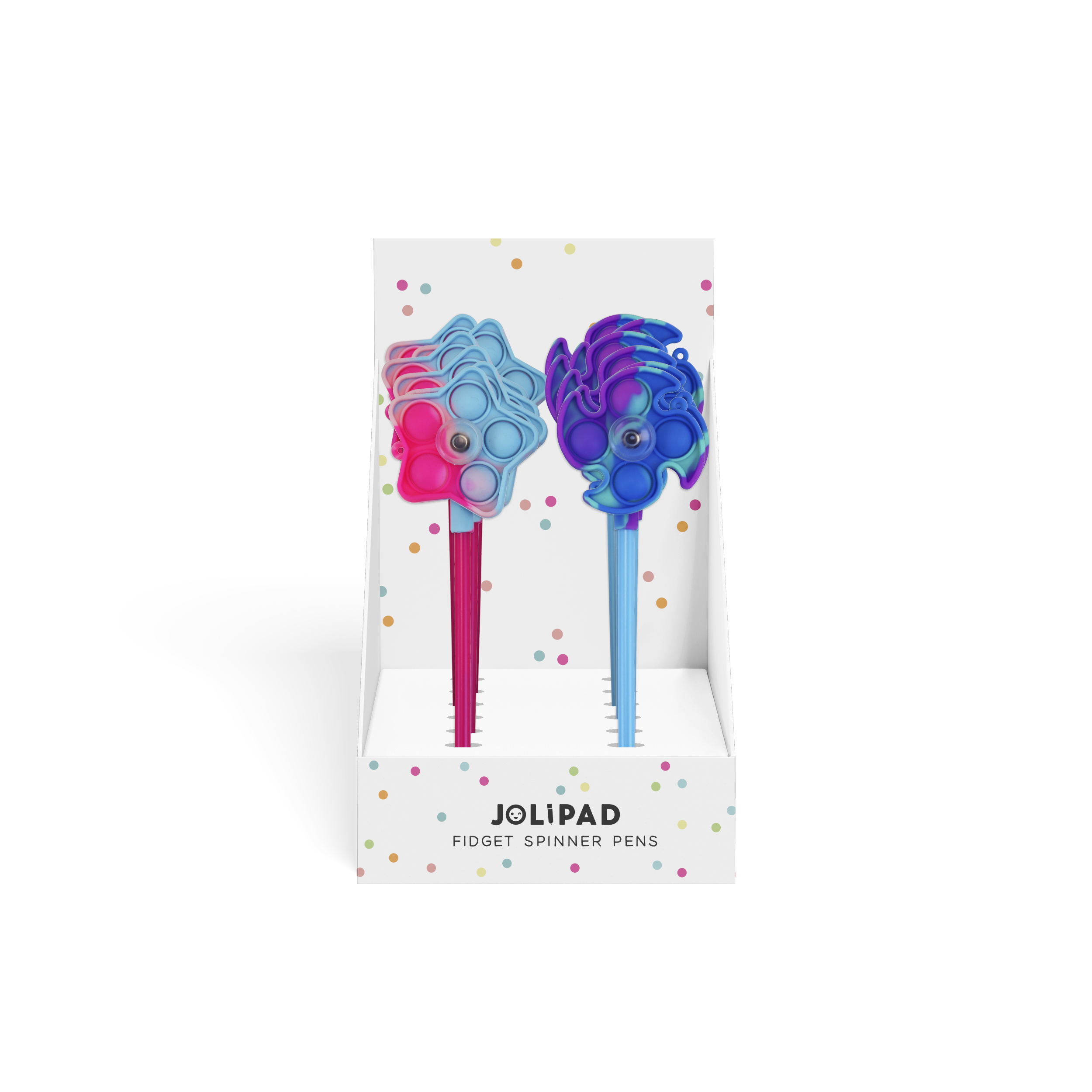 Eurowrap 12 Pack Pens Fidget Spinner