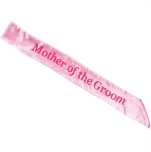 Henbrandt Sash Mother Of The Groom Light Pink