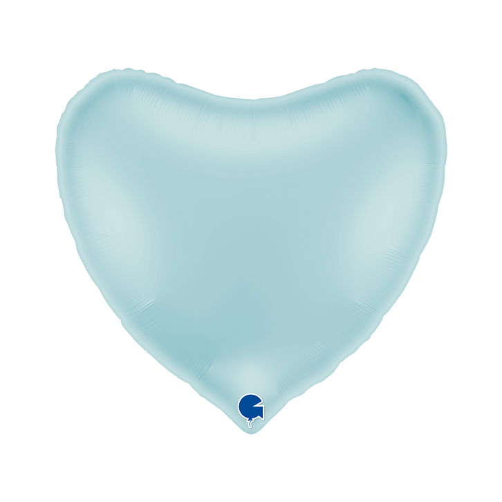 Grabo Foil Balloon Pastel Blue Heart 36"