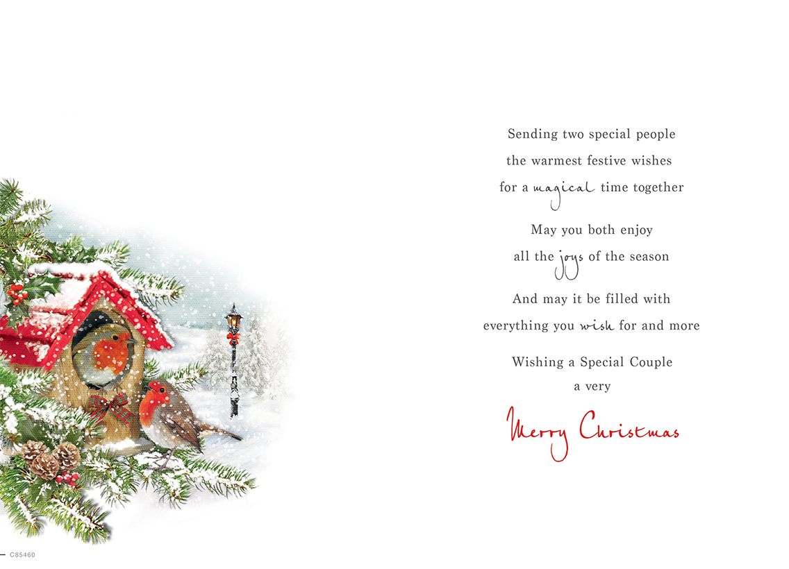 Regal 6 Pack C75 Cards Christmas Special Couple