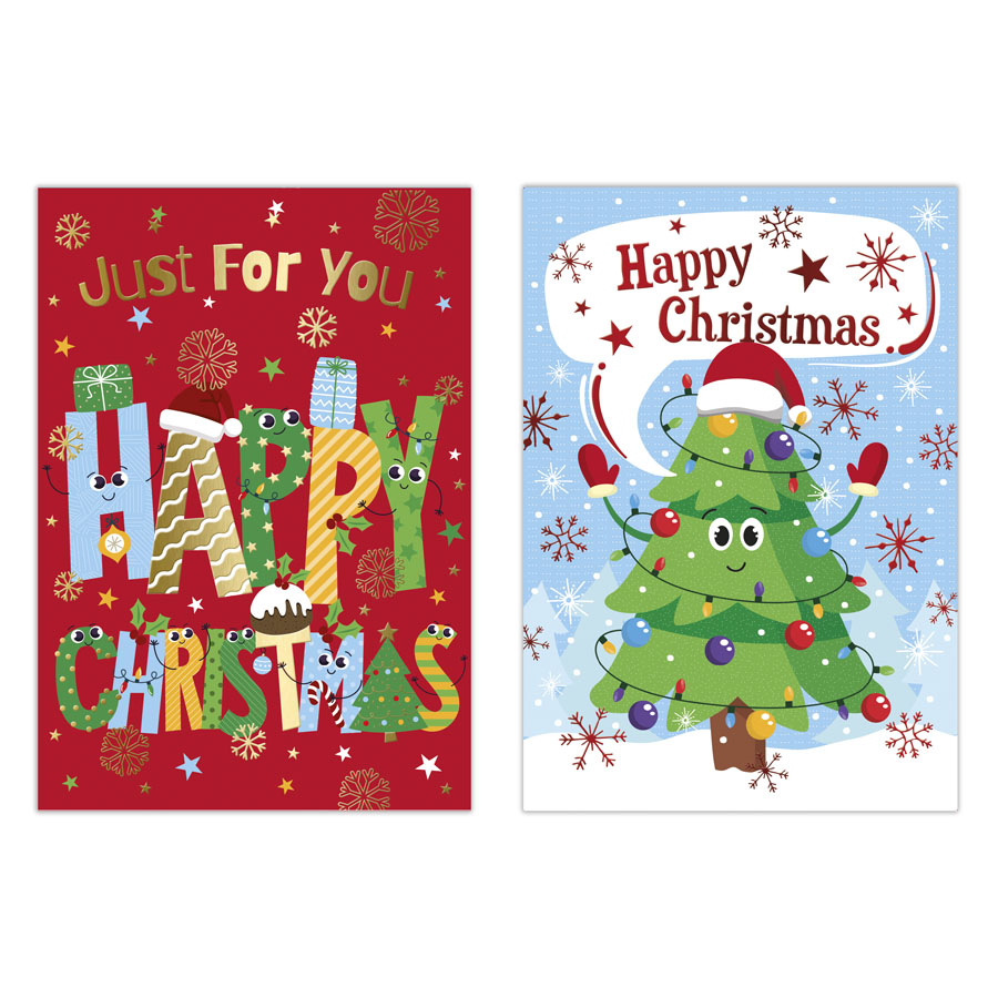 Poppyhill 12 Pack Cards C50 Christmas Open
