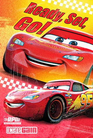 Hallmark 6 Pack Cards C32 Birthday Cars
