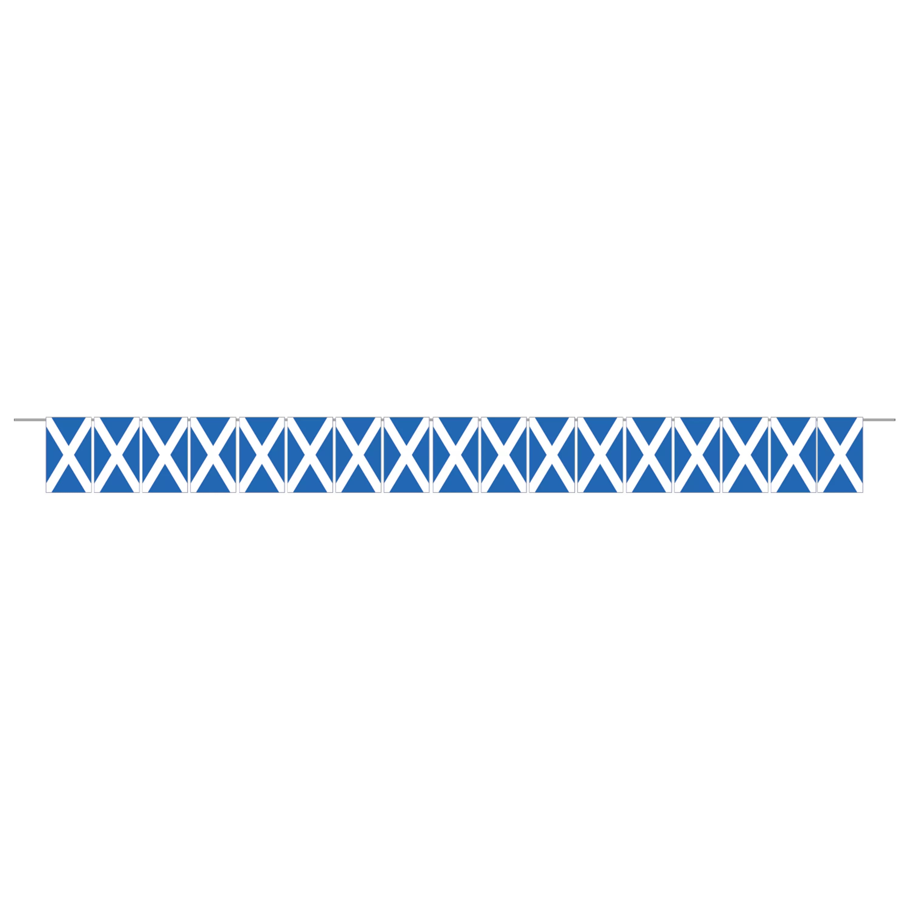 Unique Scottish Flag Pennant Banner 5M