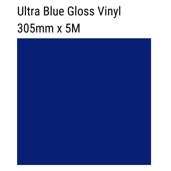Ritrama Vinyl L Grade Gloss Ultra Blue 305mm x 5m