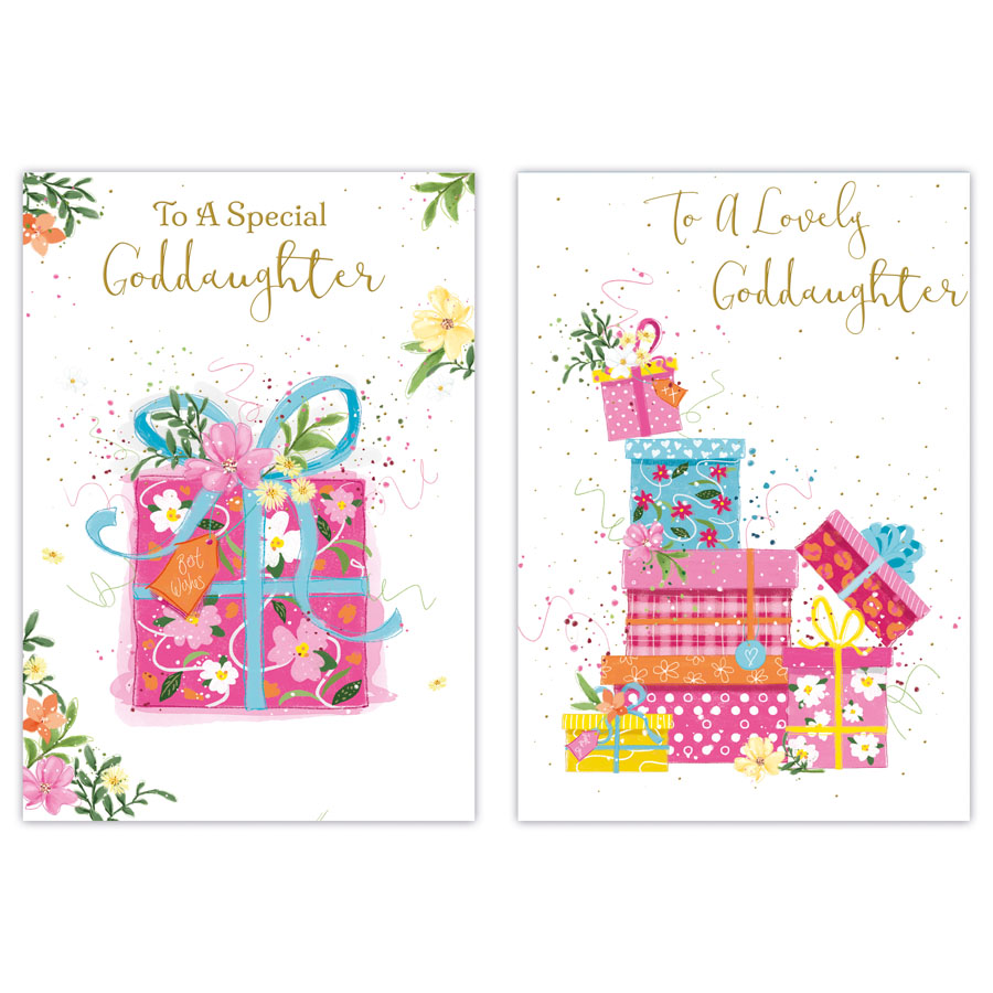 Poppyhill C50 Birthday Goddaughter 12pk