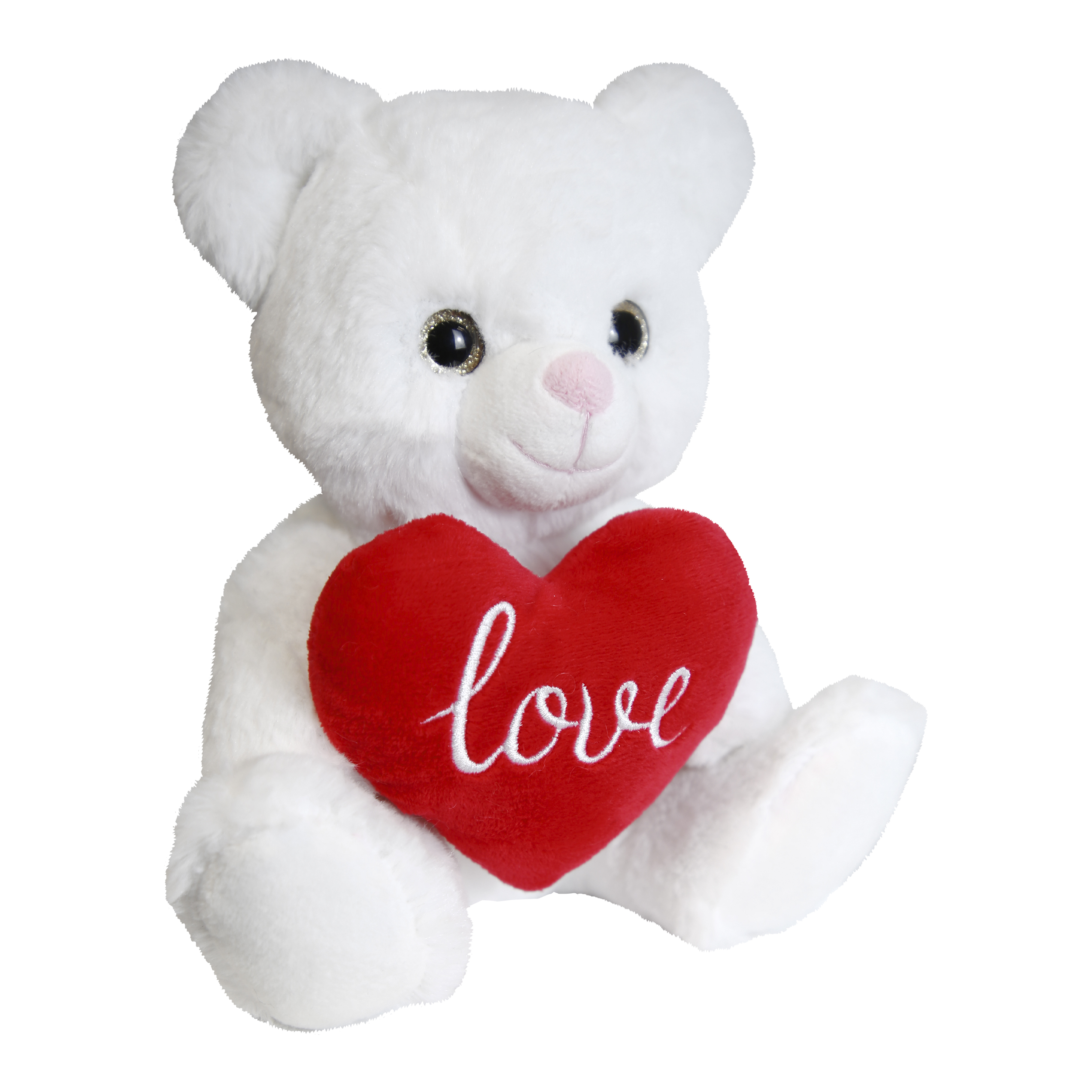 Eurowrap Plush Bear With Heart 8