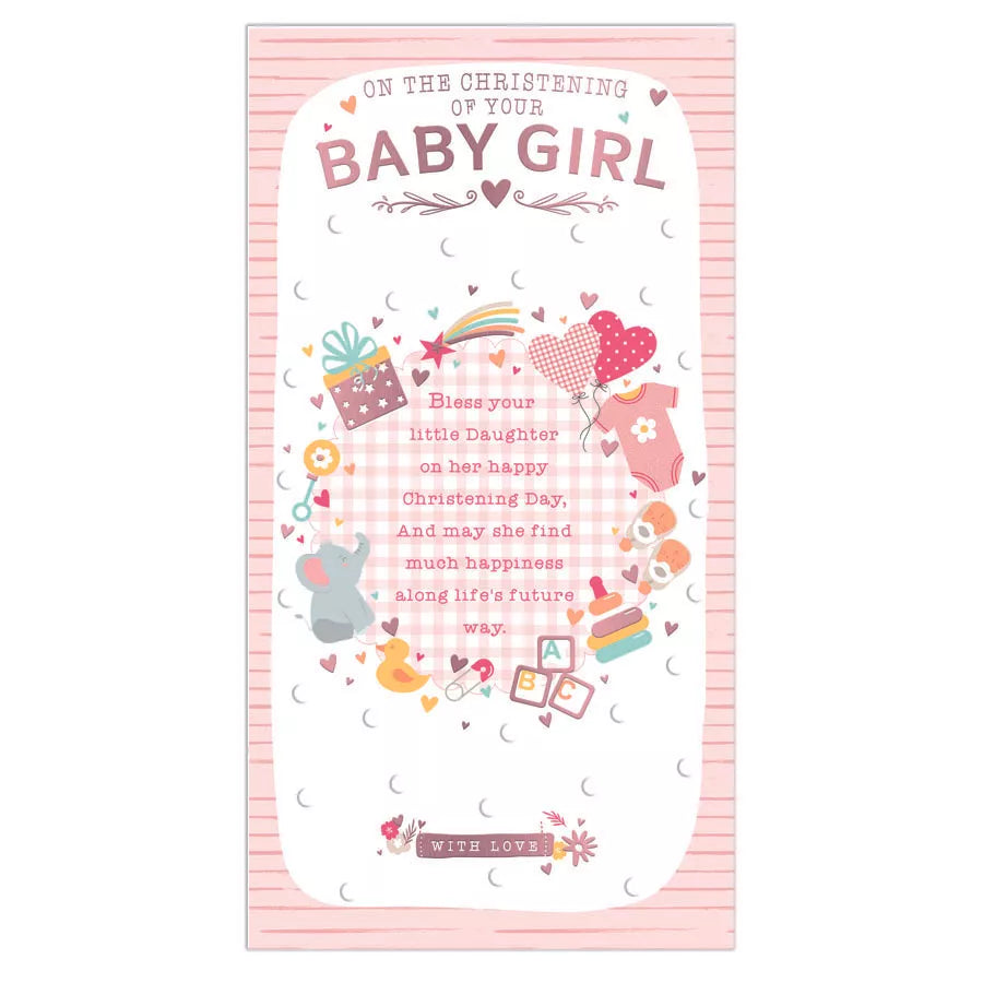 Prelude Christening open cards, set of 6, featuring elegant designs suitable for religious ceremonies and special occasions.