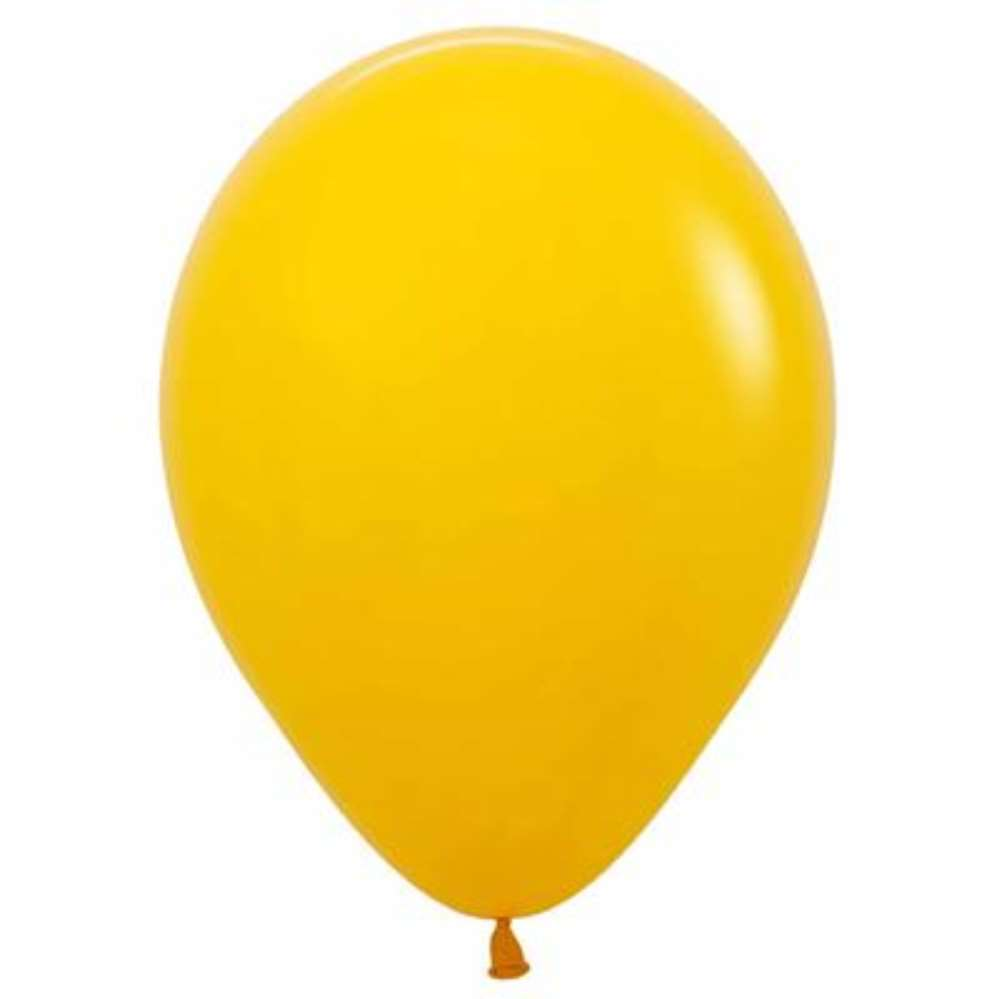 Sempertex Fashion Honey Yellow 12" Latex 50pk