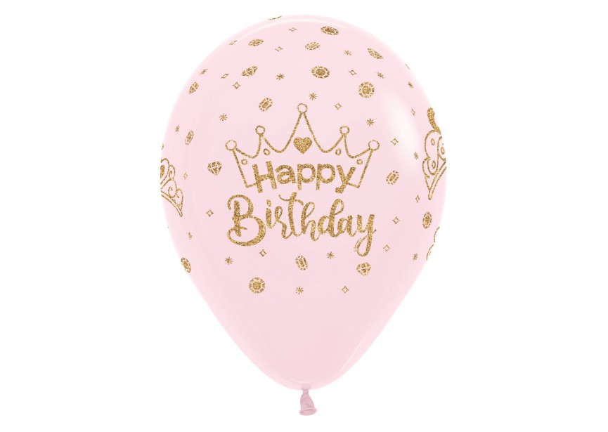 Sempertex 25 Pack Printed Latex Balloons