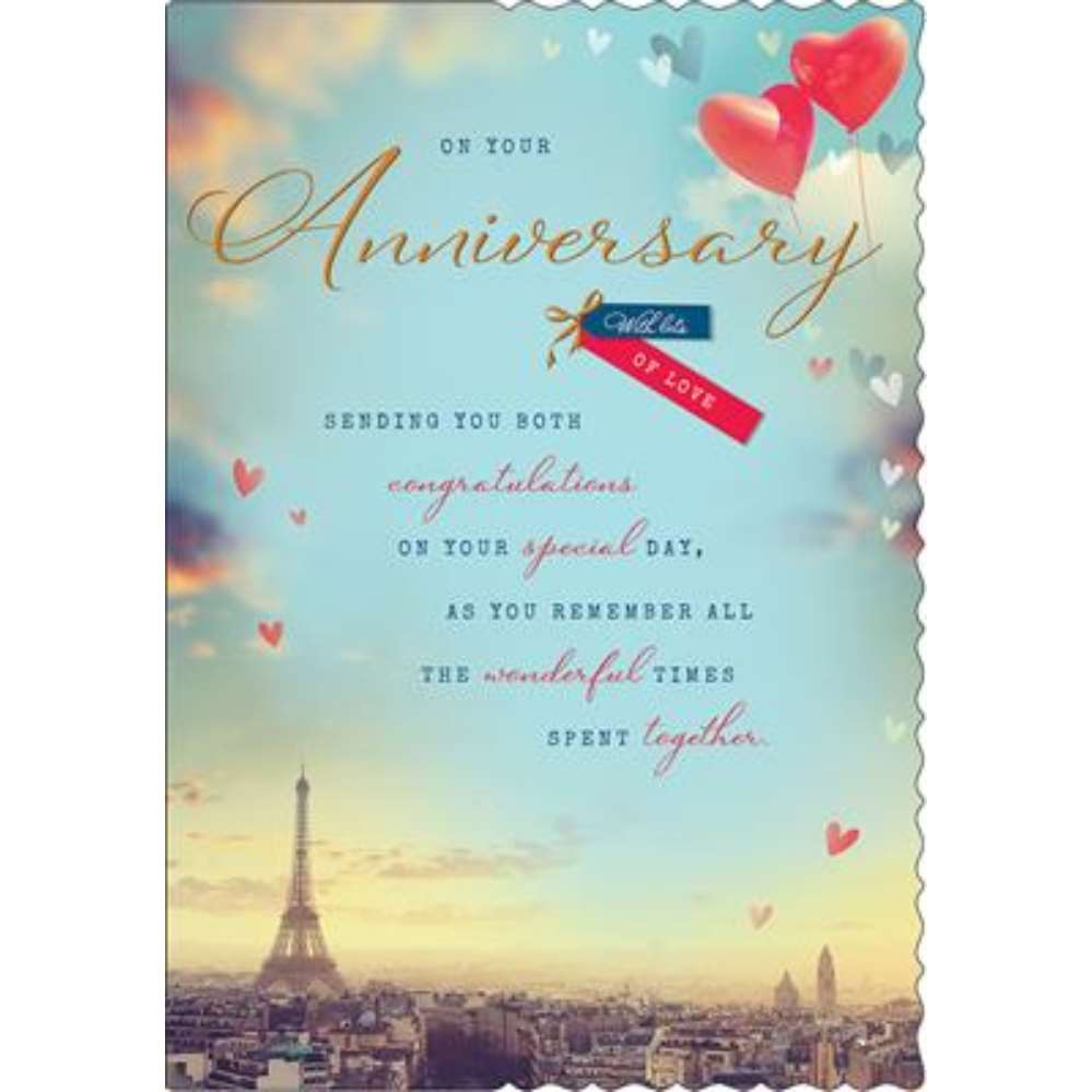 Regal 6 Pack Cards C75 Everyday Anniversary