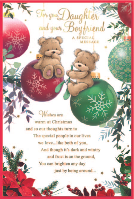 Simon Elvin C75 Christmas Daughter & Boyfriend 6pk