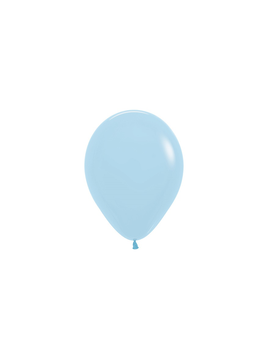 Sempertex Pastel Blue 5" Latex Balloons 50pk