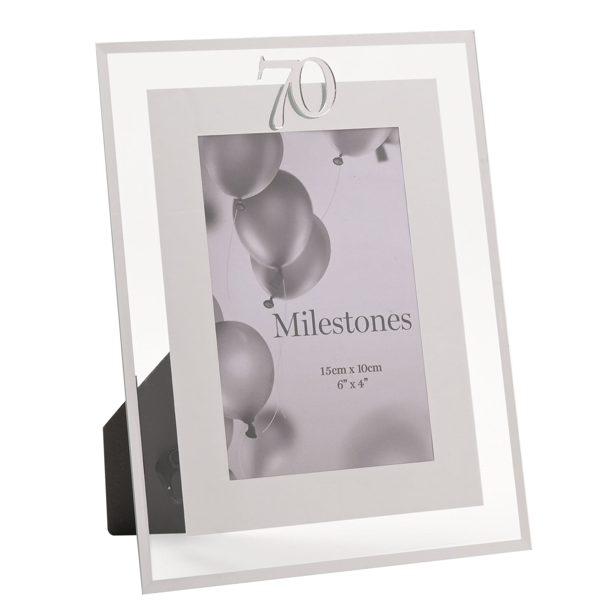 Milestones Frame Silver Age 70 4x6