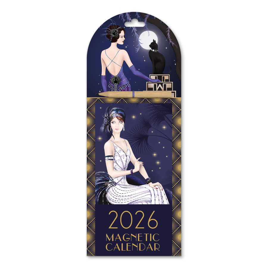 Calendar Magnetic Claire Coxon Art Deco 2027