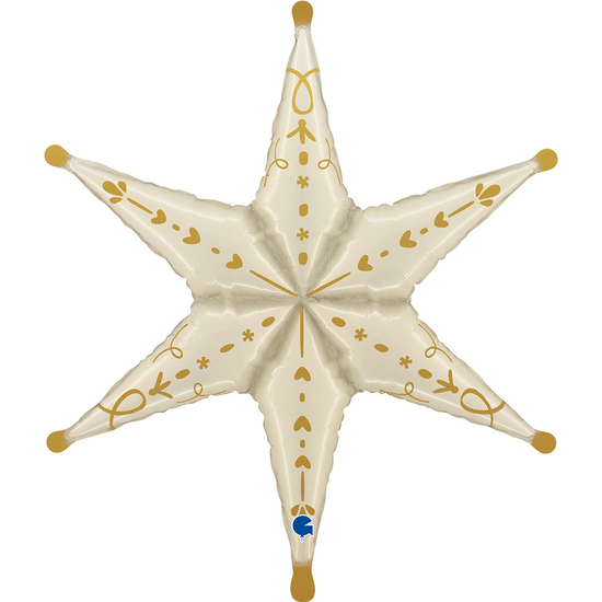 Grabo Christmas Star 20" Foil Balloon
