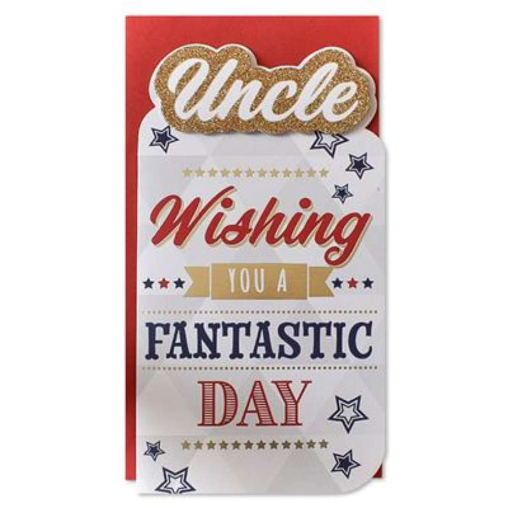 Prelude Platinum C55 Birthday Uncle 6pk