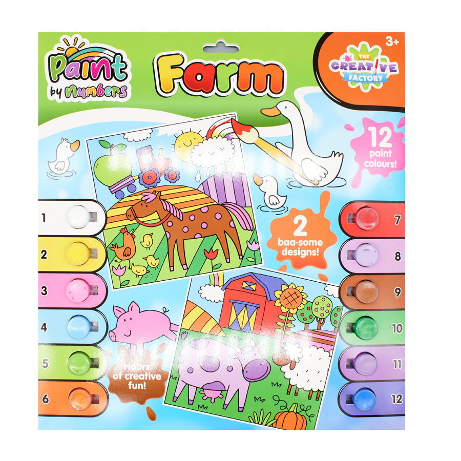 Paint By Number Farm