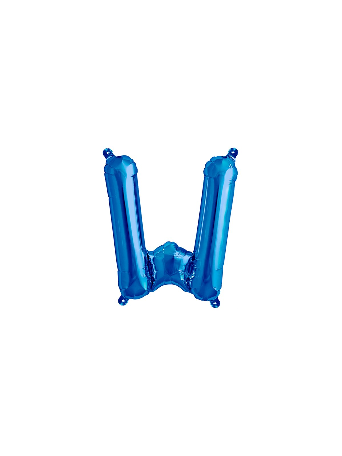 Northstar Foil Balloon Blue 16" Letter W