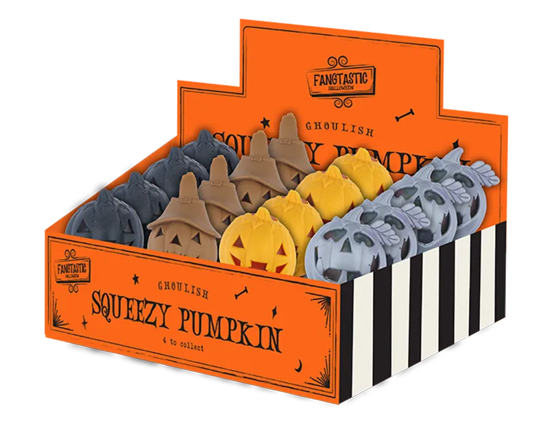 Gem Imports Squeeze Pumpkin Toy
