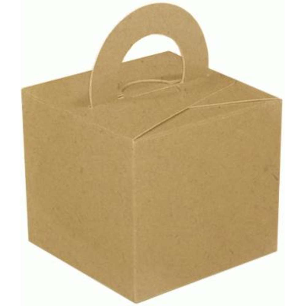 Oaktree 10 Pack Balloon Weight Gift Box Kraft