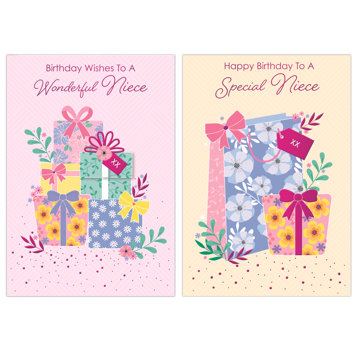 Poppyhill 12 Pack Cards C50 Birthday Niece