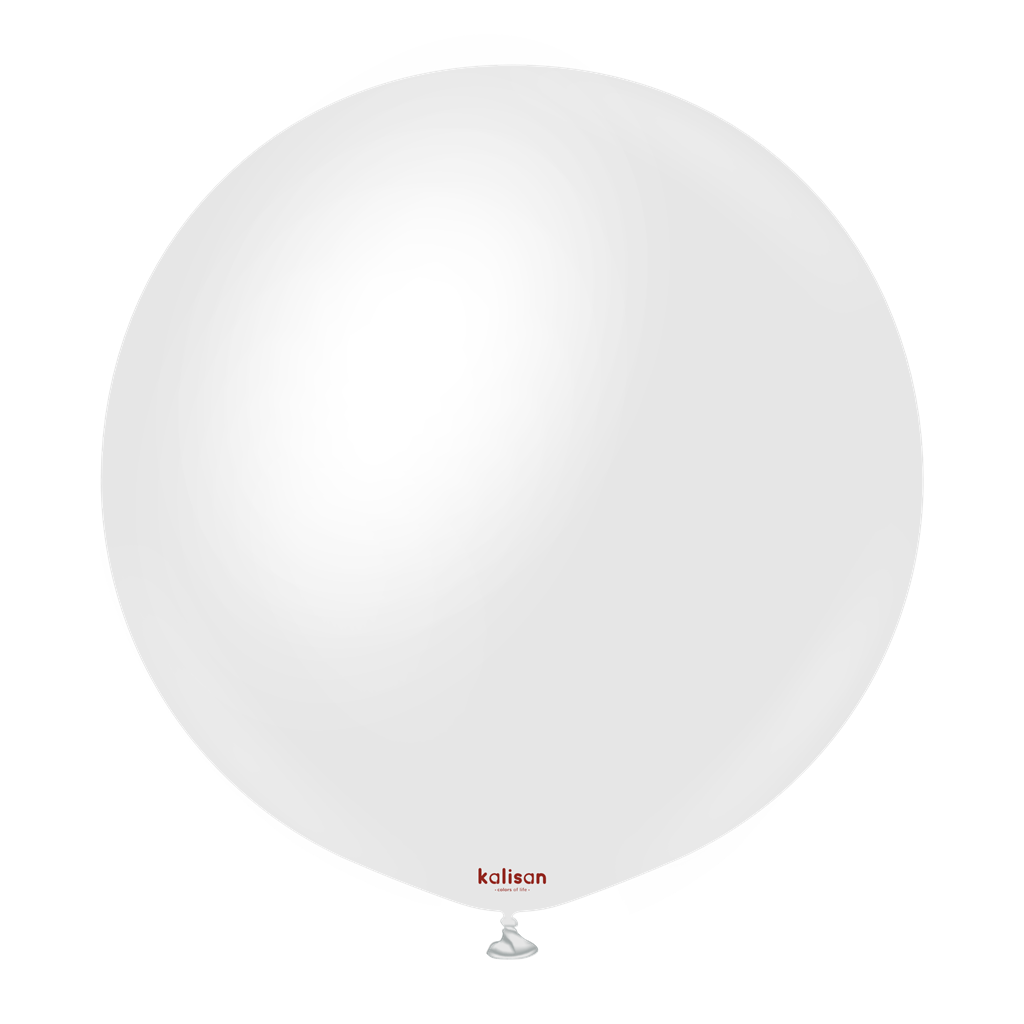 Kalisan Opaque Satin Snow White 24" Latex 2pk
