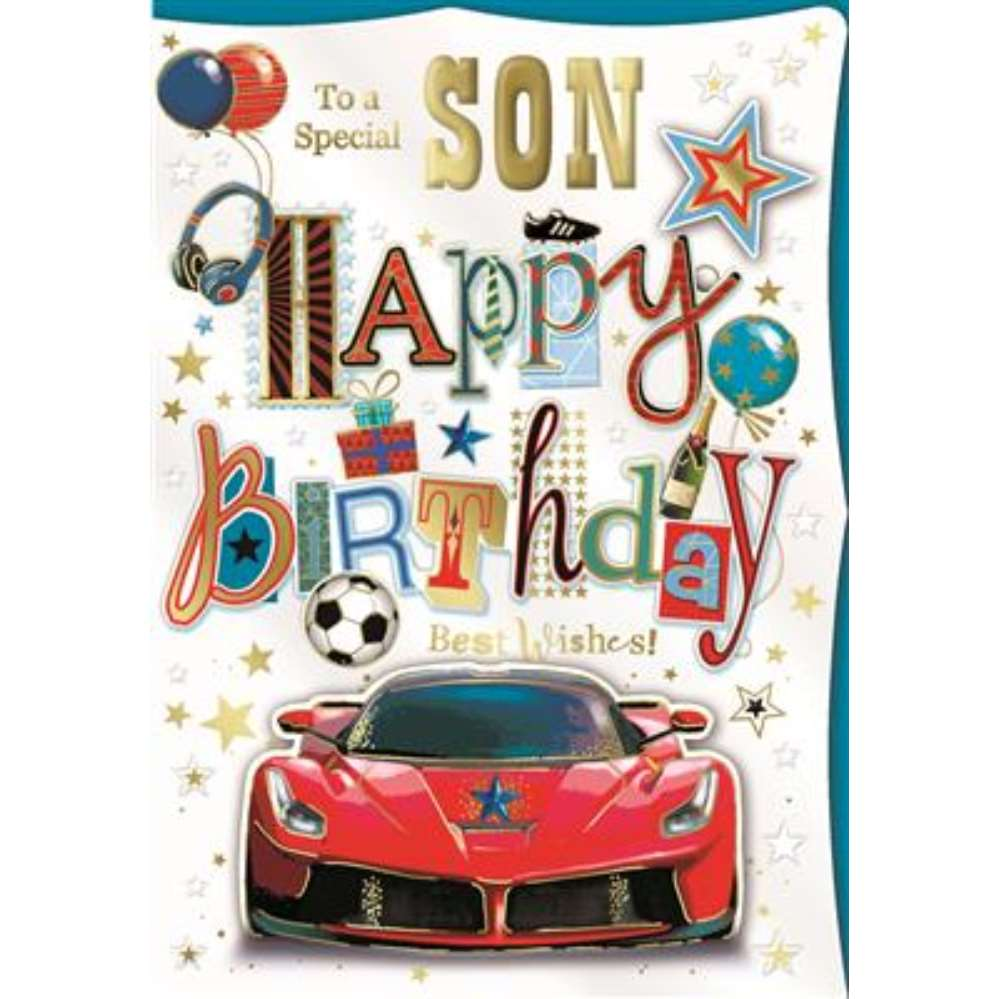 Xpress Yourself C50 Birthday Son 6pk