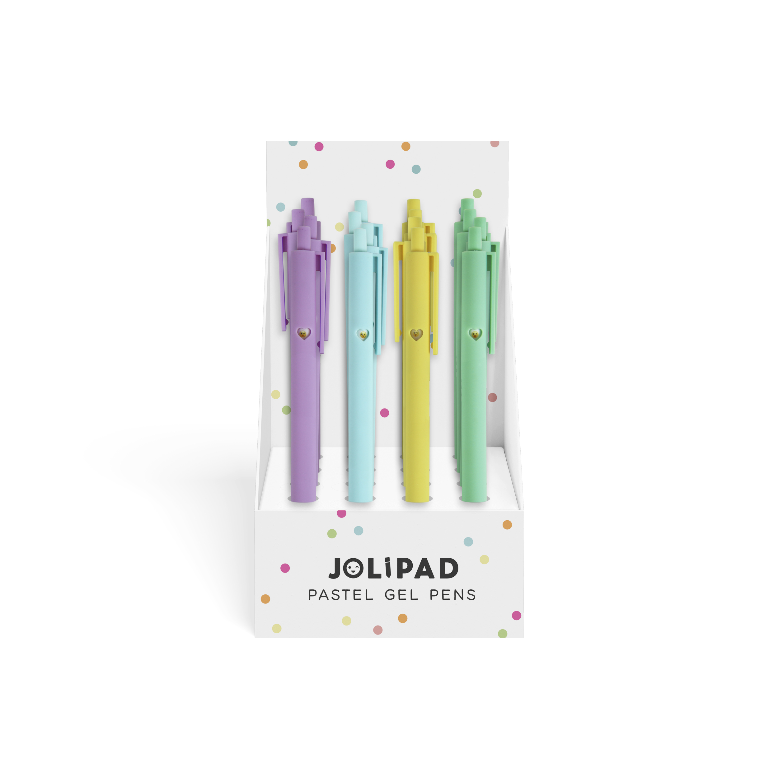 Eurowrap 16 Pack Gel Pens Pastel Assorted