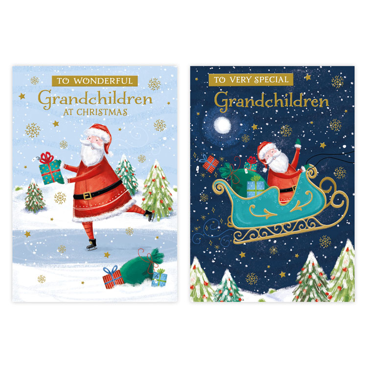Poppyhill C50 Christmas Grandchildren 12pk