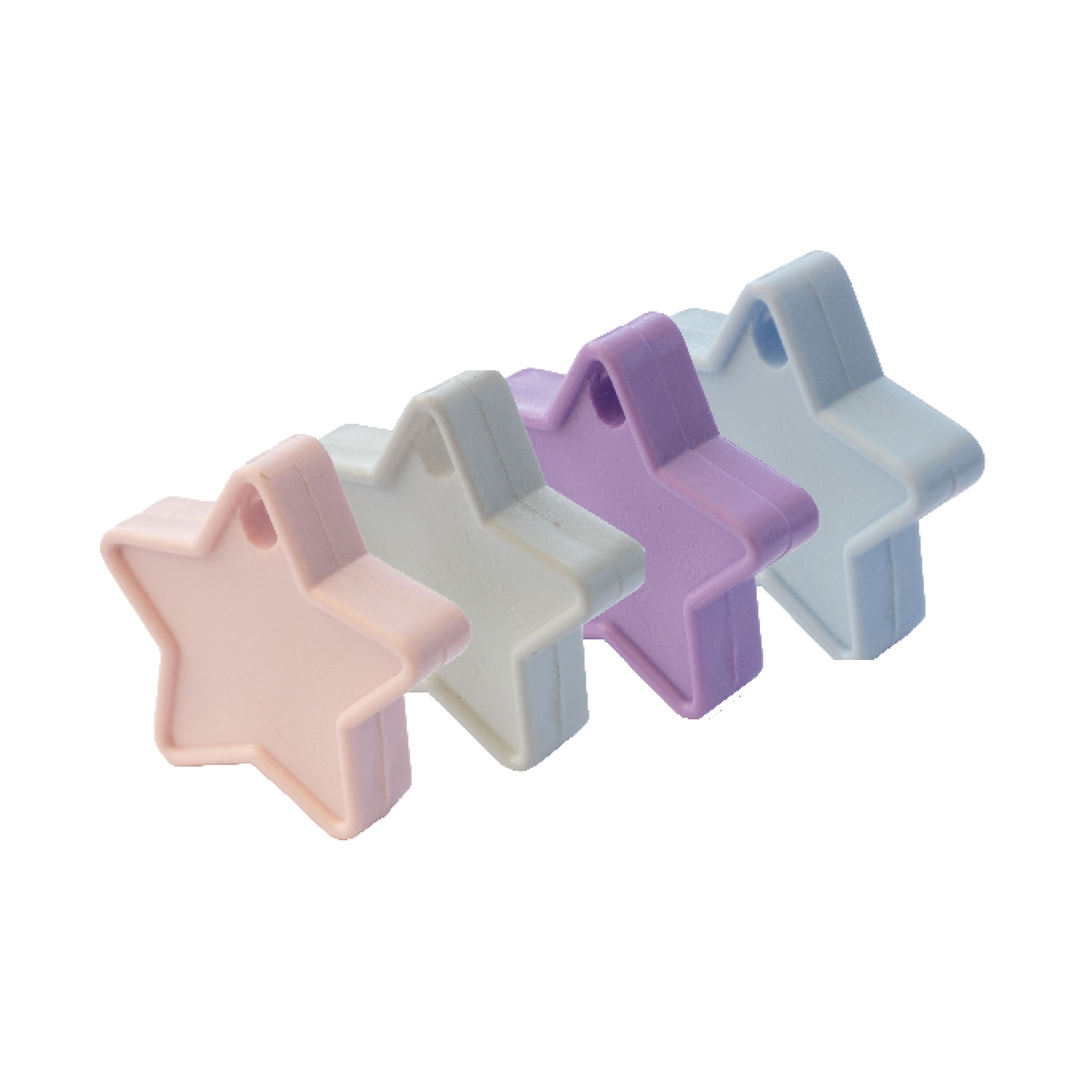 Sear 25 Pack Balloon Weights Pastel Mix Star 40g