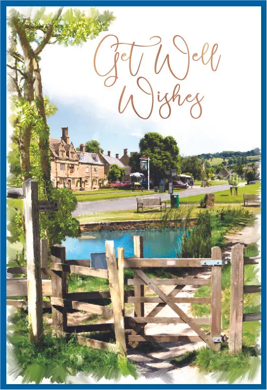 Simon Elvin Get Well cards set featuring six colorful greeting cards for well wishes and health recovery messages.