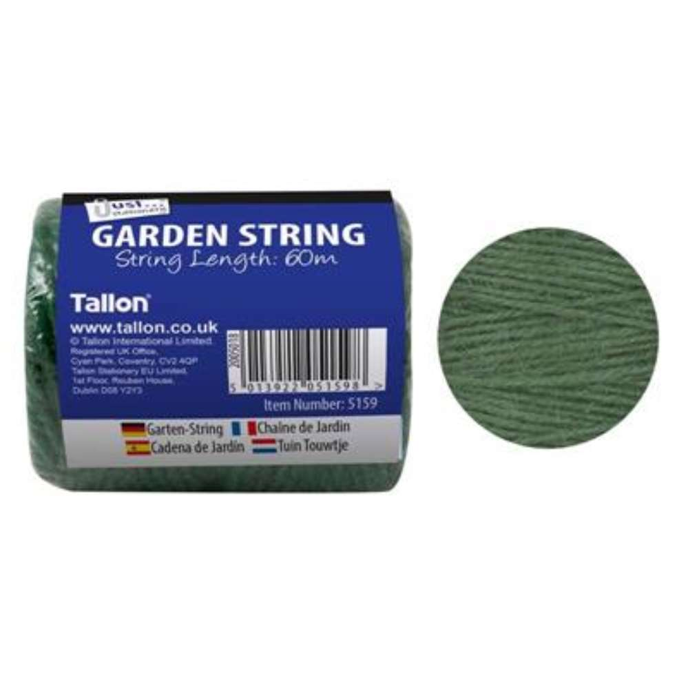 Tallon Garden String Green 60m