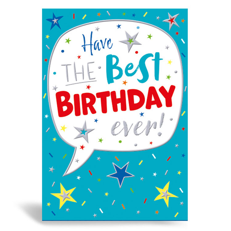Prelude Pzazzle C50 Birthday Open 6pk