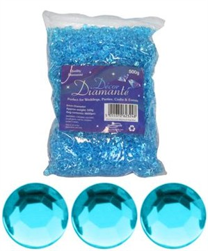 Pearl Blue Wedding Diamantes 500g