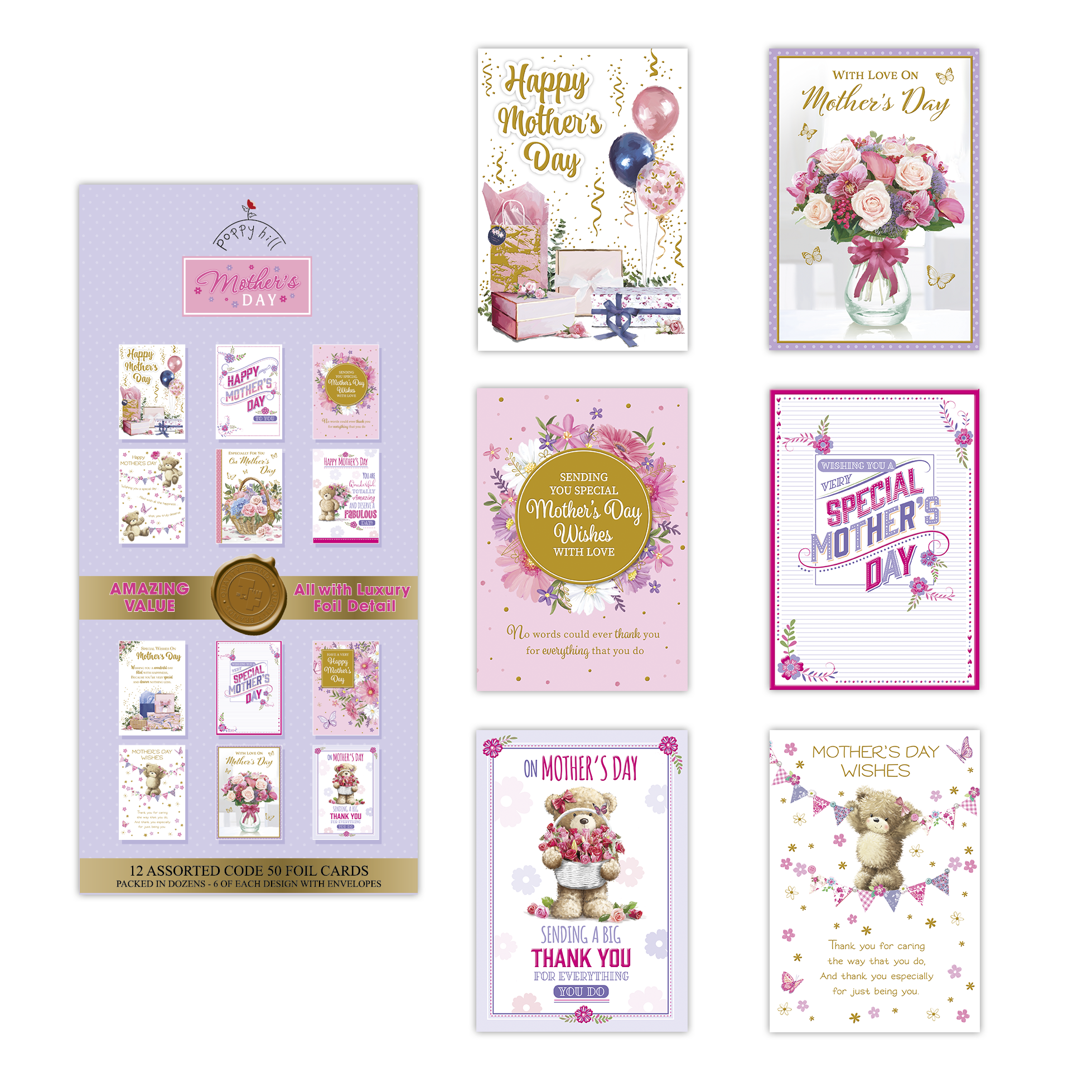Poppyhill C50 Mother's Day Open 12x12pk
