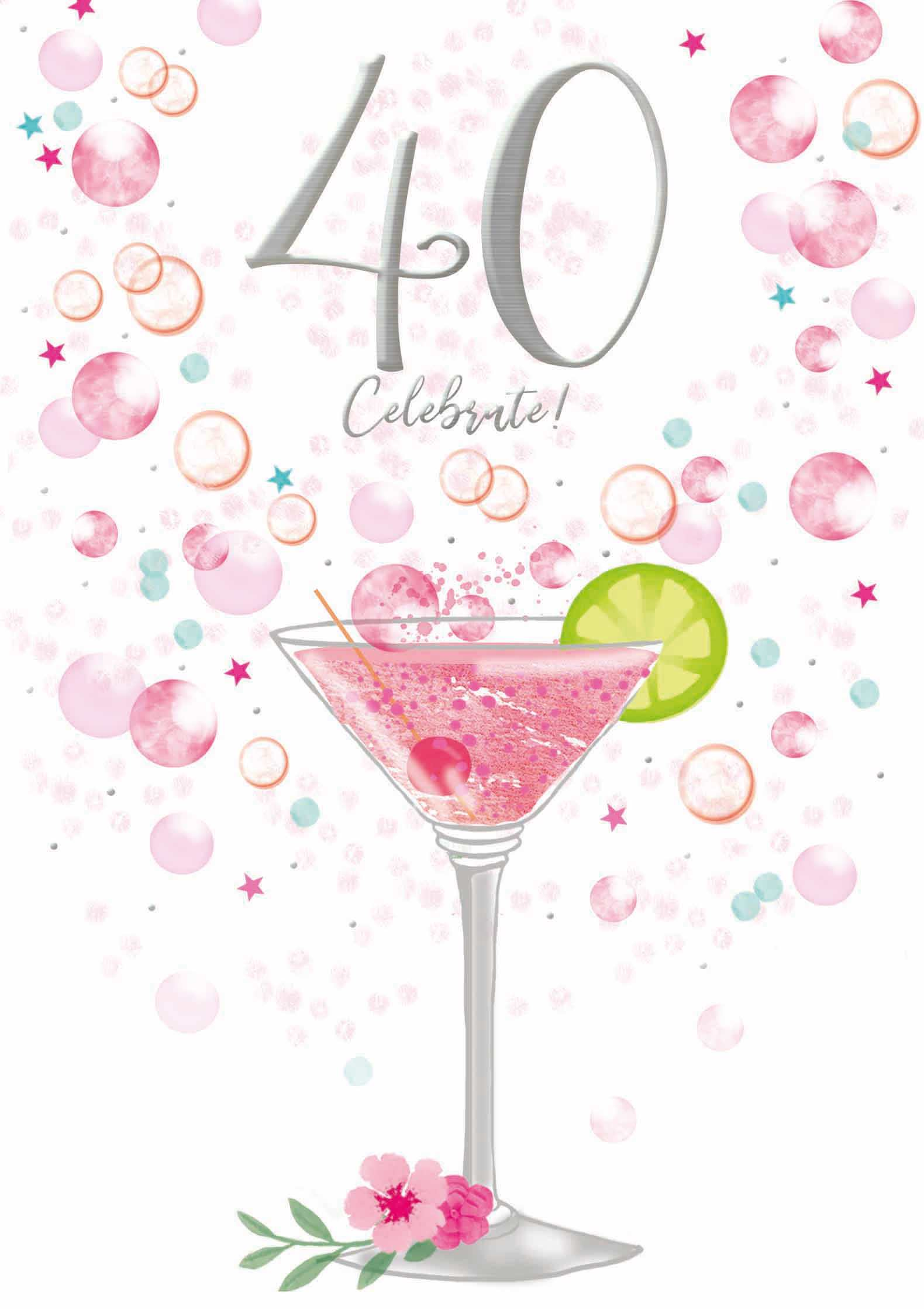 Simon Elvin C50 Birthday Age 40 6pk