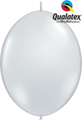 Qualatex Diamond Clear 12" Quick Link Latex 50pk