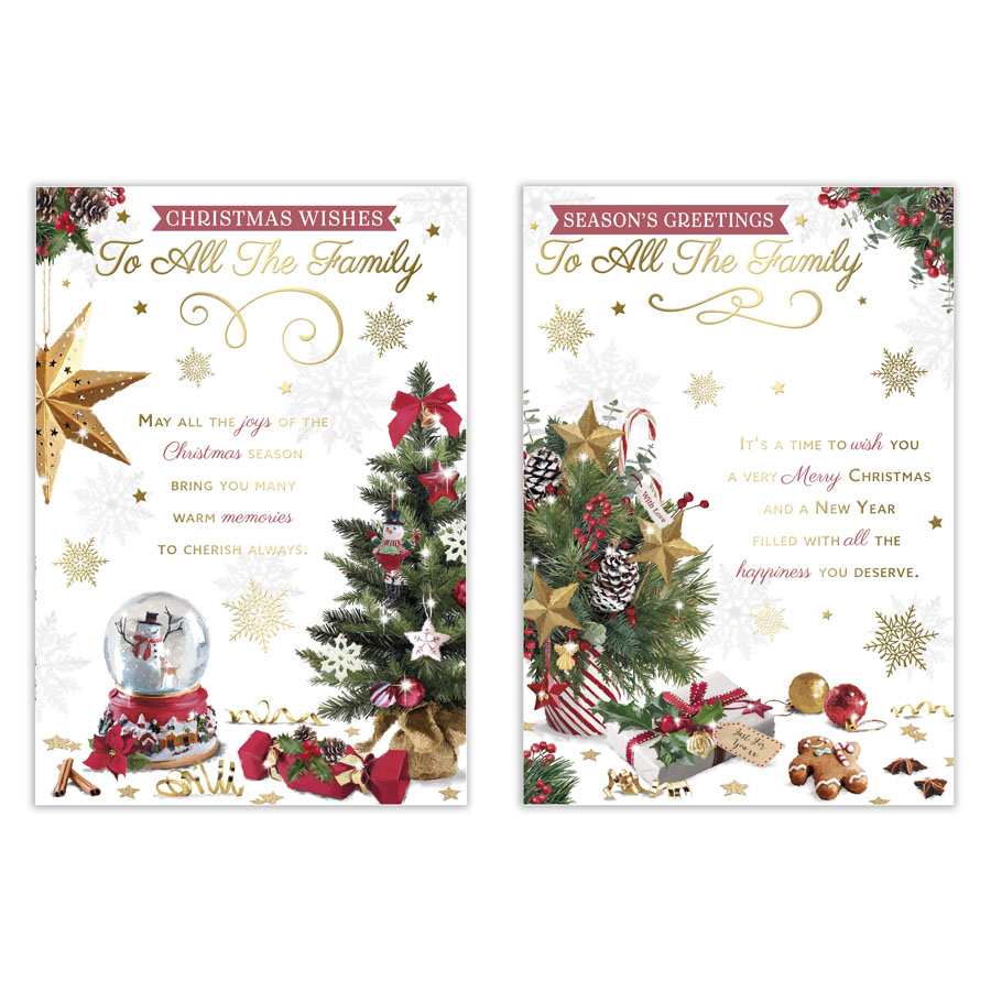 Poppyhill C50 Christmas All The Family 12pk