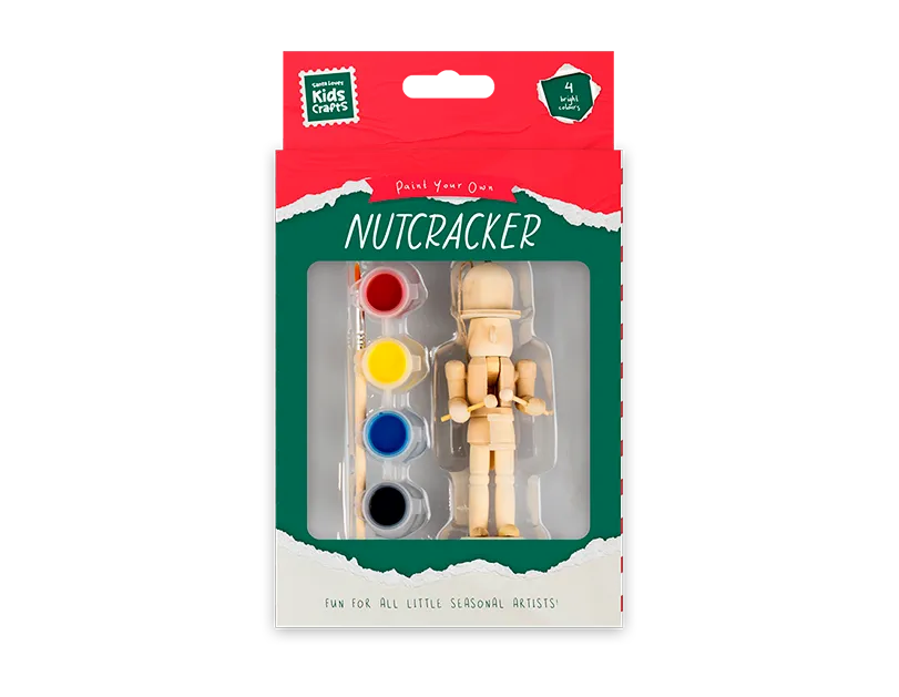 Gem Imports Paint Your Own Nutcracker Kit