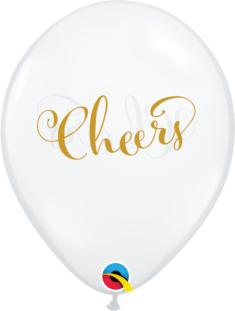 Qualatex Simply Cheers 11" Latex Balloons 25pk