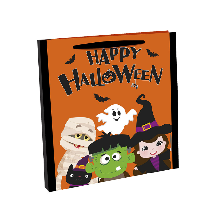 Eurowrap Woven PP Bag Happy Halloween 34x40cm
