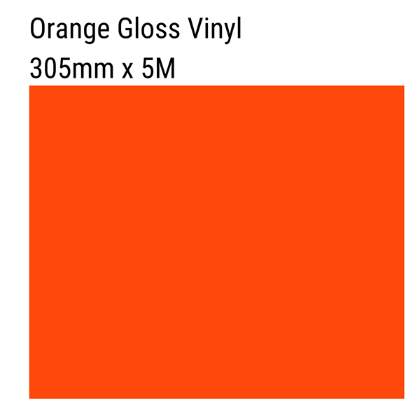 Ritrama Vinyl L Grade Gloss Orange 305mm x 5m