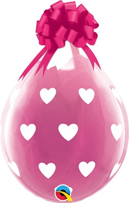 Qualatex Big Hearts 18" Stuffing Balloons 25pk