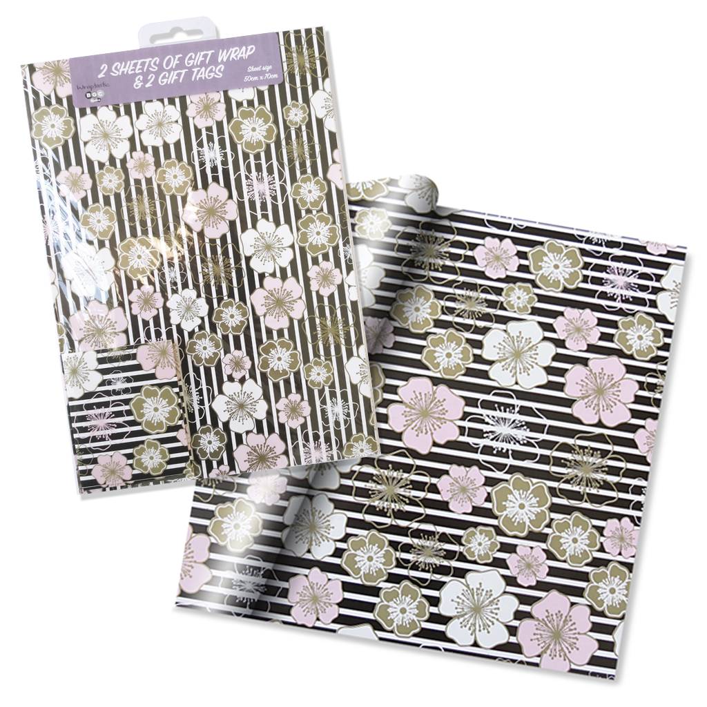 12pk Sheet + Tag Set Floral