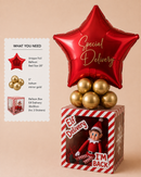 Unique Foil Balloon Red Star 20