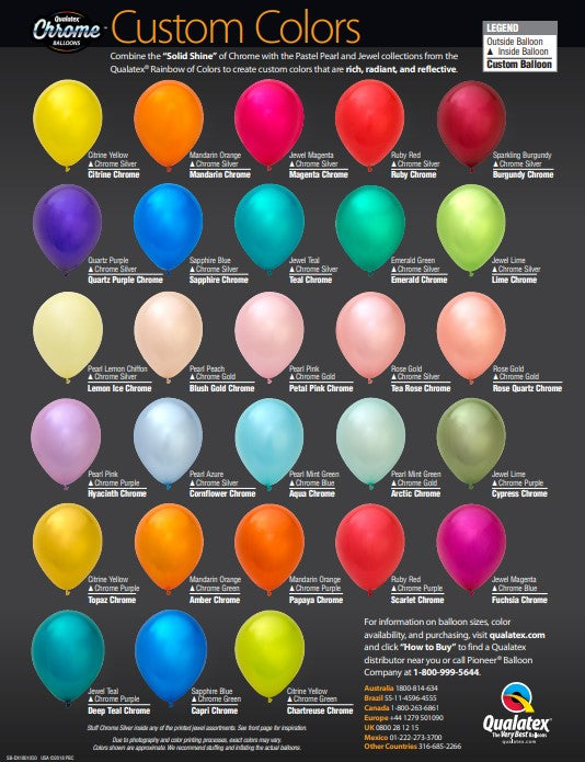 Chrome Colour Charts