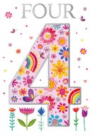 Simon Elvin C50 Birthday Age 4 6pk