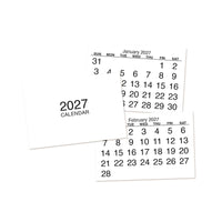 Calendar Tabs Counter Tray 2027 72pk