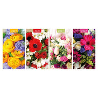 Diary Slim 2WTV Floral 2027 24pk