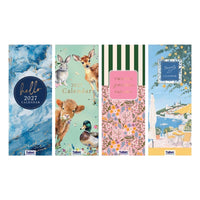 Calendar Super Slim Mixed Illustrative 2027 24pk